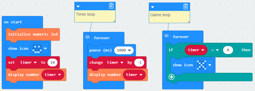 Code timer